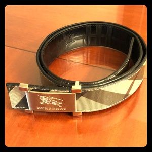 Burberry belt
